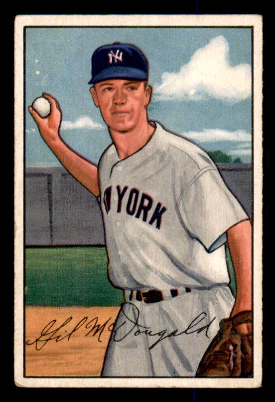 1952 Bowman Baseball #033 Gil McDougald Yankees VG-EX 548225