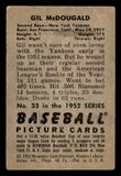 1952 Bowman Baseball #033 Gil McDougald Yankees VG-EX 548225