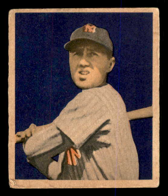 1949 Bowman Baseball #019 Bobby Brown Yankees VG 548229