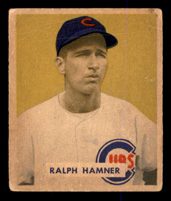 1949 Bowman Baseball #212 Ralph Hamner Cubs VG 548230