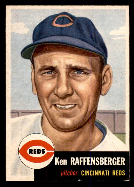 1953 Topps Baseball #276 Ken Raffensberger Reds EX-MT 548268