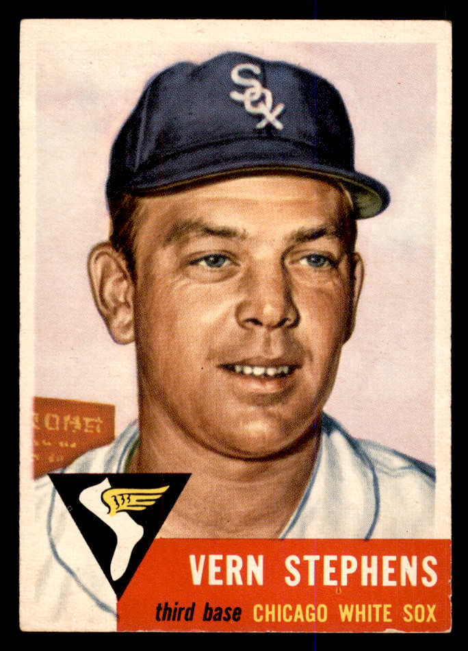 1953 Topps Baseball #270 Vern Stephens White Sox EX-MT 548269
