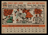 1956 Topps Baseball #332 Don Larsen Yankees EX+/EX-MT 548273