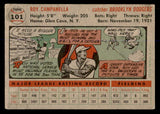 1956 Topps Baseball #101 Roy Campanella Dodgers VG Gray 548279