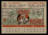 1956 Topps Baseball #101 Roy Campanella Dodgers VG-EX Gray 548289
