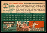 1954 Topps Baseball #002 Gus Zernial A's EX-MT 548305