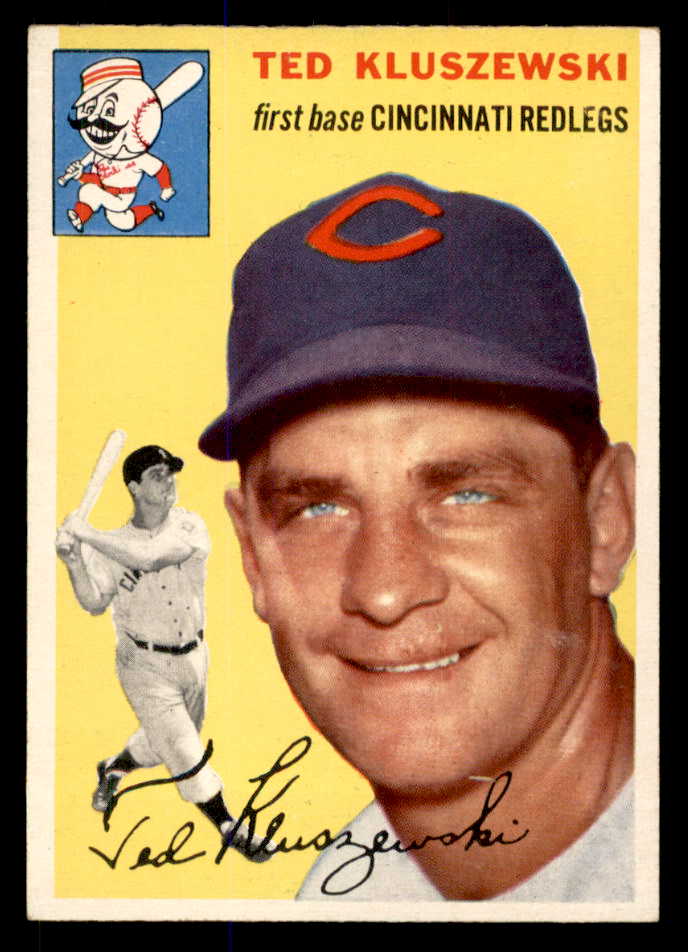 1954 Topps Baseball #007 Ted Kluszewski Reds EX-MT 548307
