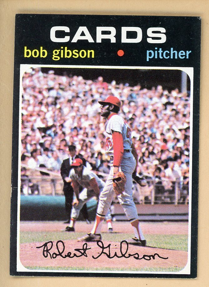 1971 Topps Baseball #450 Bob Gibson Cardinals EX-MT 548309