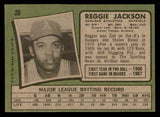 1971 Topps Baseball #020 Reggie Jackson A's EX-MT 548315