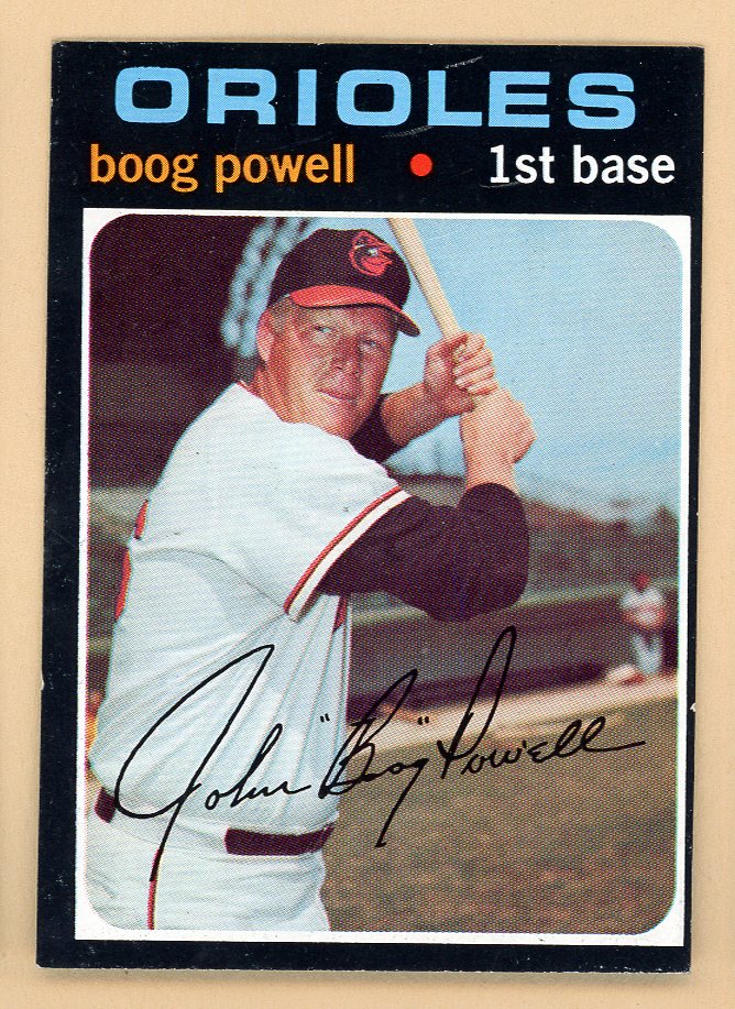 1971 Topps Baseball #700 Boog Powell Orioles EX-MT 548316
