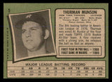 1971 Topps Baseball #005 Thurman Munson Yankees EX-MT 548318