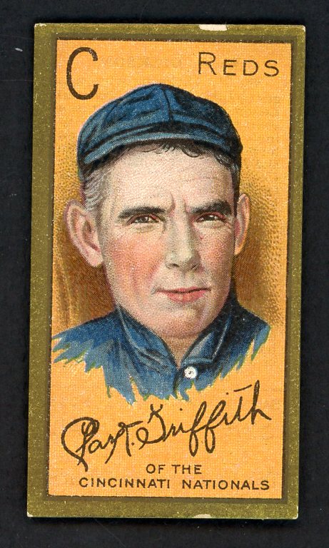 1911 T205 T 205 Clark Griffith Reds VG 548397