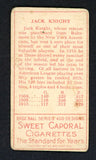 1911 T205 T 205 Jack Knight Yankees VG 548405