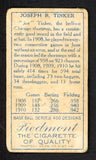 1911 T205 T 205 Joe Tinker Cubs GD-VG 548431