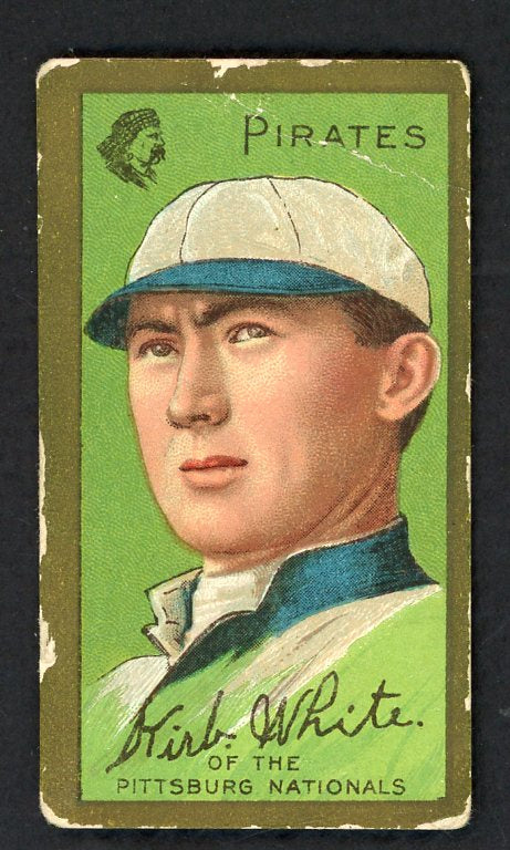 1911 T205 T 205 Kirby White Pirates FR-GD back damage 548436