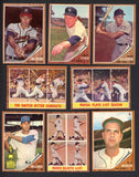 1962 Topps Set Lot 439 Diff EX+/EX-MT Mantle Musial Ford 548445
