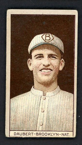 1912 T207 T 207 Jake Daubert Dodgers Good ink back 548465