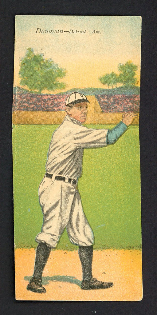 1911 T201 Mecca Double Folders Bill Donovan Ralph Stroud VG-EX 548505