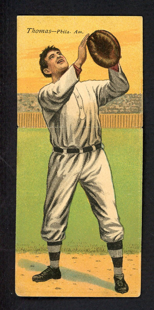 1911 T201 Mecca Double Folders John Coombs Ira Thomas VG 548506