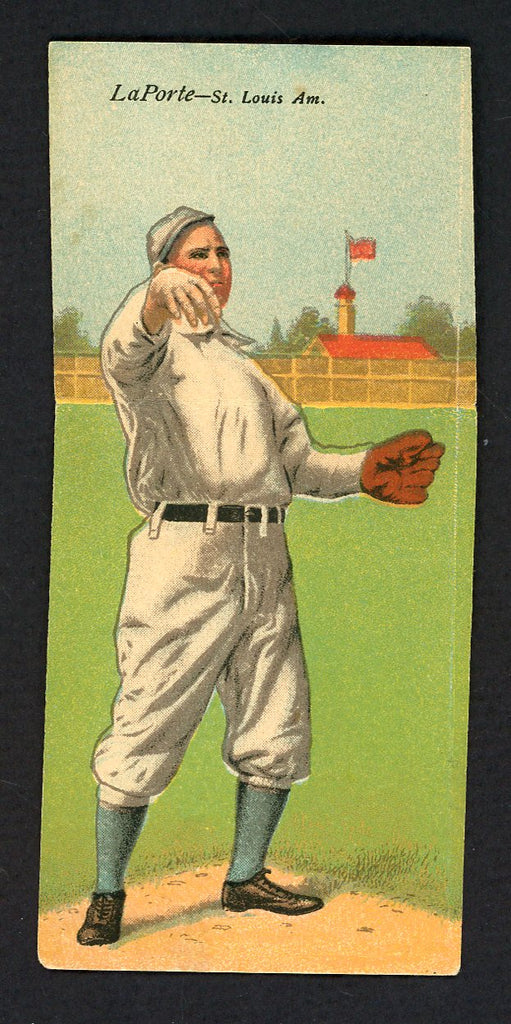 1911 T201 Mecca Double Folders Frank Laporte Jim Stephens VG-EX 548507