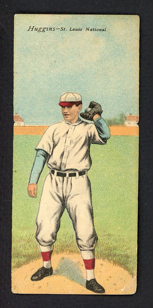1911 T201 Mecca Double Folders Roger Bresnahan Miller Huggins VG 548509
