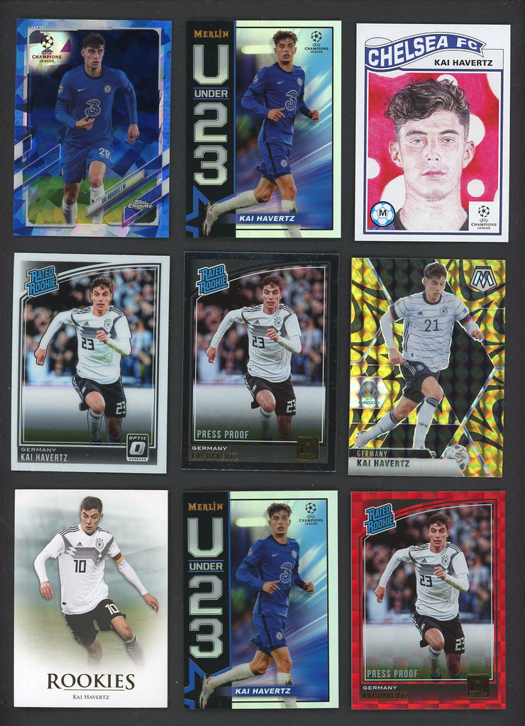 2018 To 2020 Kai Havertz Set Lot 10 Diff Merlin Donruss Mosaic 548523