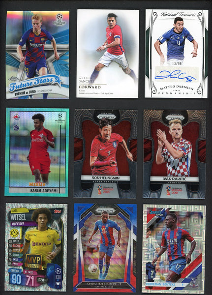 2016 To 2021 Soccer Stars Set Lot 20 Diff Witsel Son Rakitic 548531