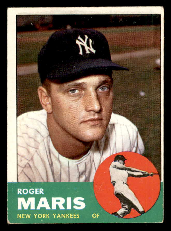 1963 Topps Baseball #120 Roger Maris Yankees VG-EX 548588