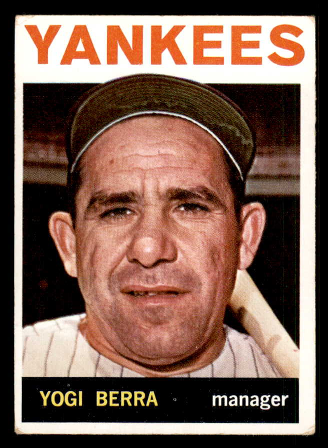 1964 Topps Baseball #021 Yogi Berra Yankees VG-EX 548592