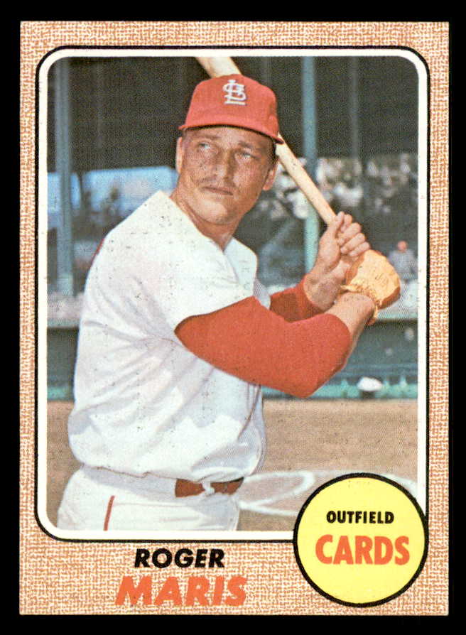 1968 Topps Baseball #330 Roger Maris Cardinals NR-MT 548636