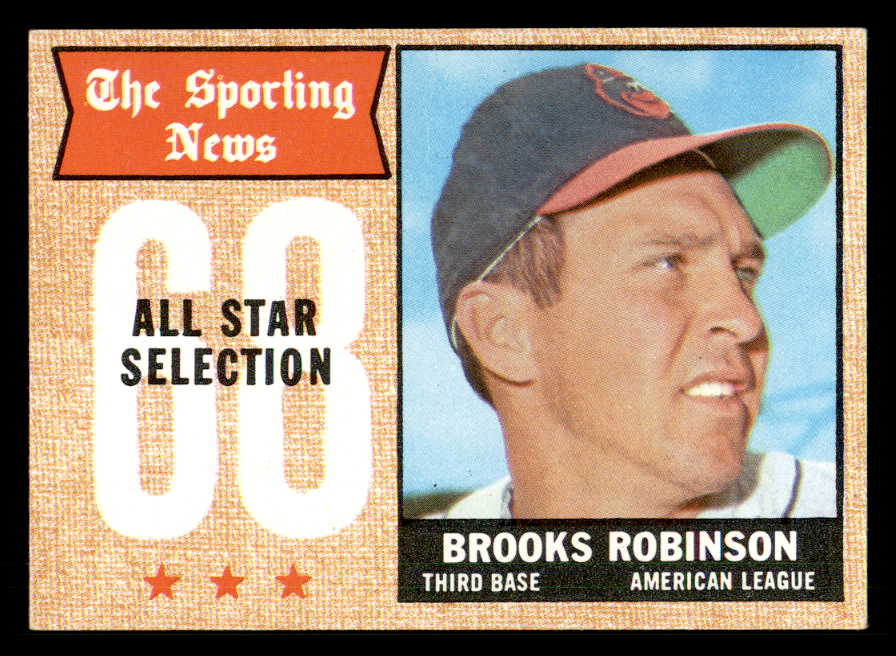 1968 Topps Baseball #365 Brooks Robinson A.S. Orioles NR-MT 548641