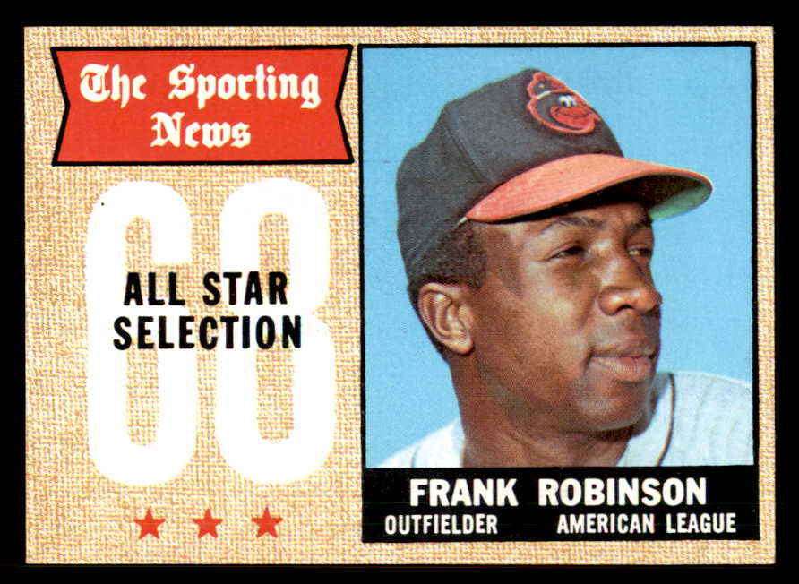 1968 Topps Baseball #373 Frank Robinson A.S. Orioles EX-MT 548656