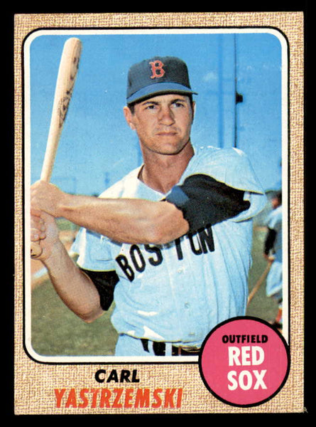 1968 Topps Baseball #250 Carl Yastrzemski Red Sox EX-MT 548663