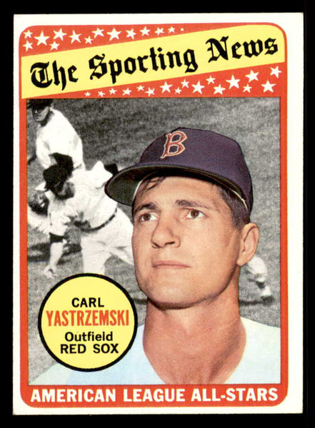 1969 Topps Baseball #425 Carl Yastrzemski A.S. Red Sox EX-MT 548668