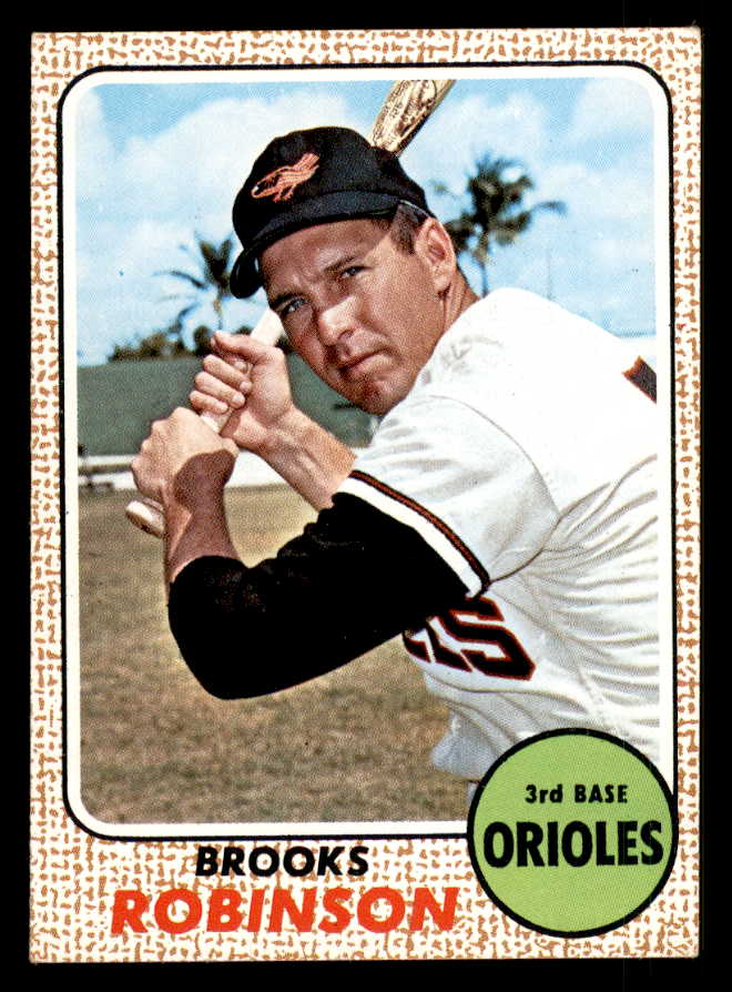 1968 Topps Baseball #020 Brooks Robinson Orioles EX 548685