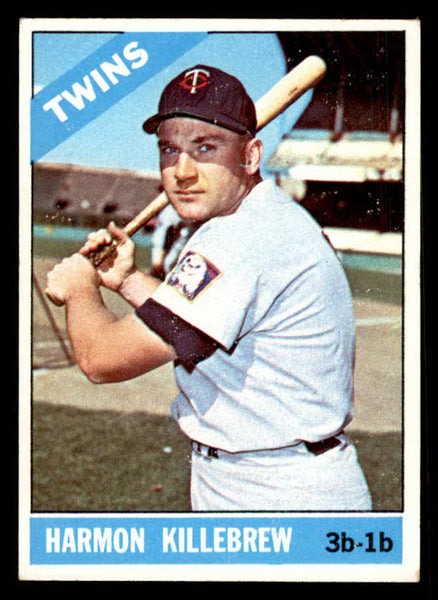1966 Topps Baseball #120 Harmon Killebrew Twins EX 548693