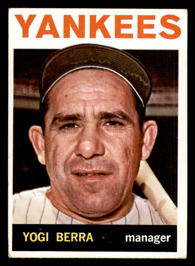 1964 Topps Baseball #021 Yogi Berra Yankees EX 548720