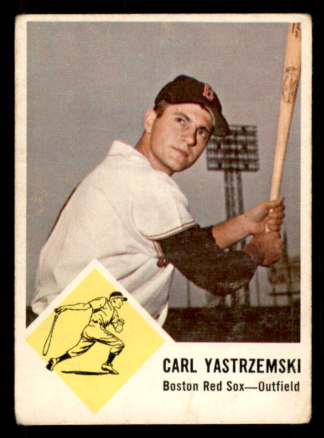 1963 Fleer Baseball #008 Carl Yastrzemski Red Sox VG 548778