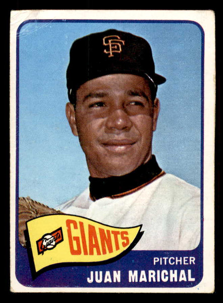 1965 Topps Baseball #050 Juan Marichal Giants VG 548793