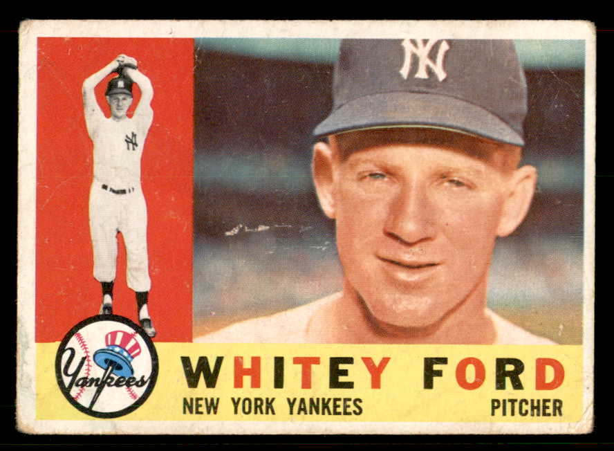 1960 Topps Baseball #035 Whitey Ford Yankees GD-VG 548812