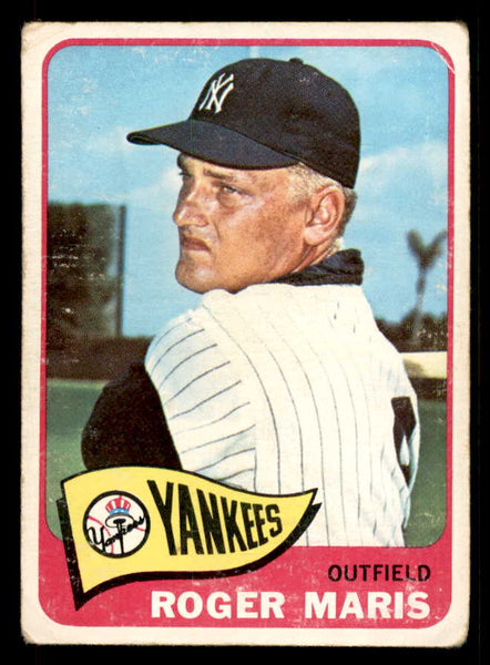 1965 Topps Baseball #155 Roger Maris Yankees GD-VG 548822