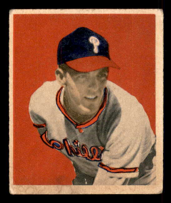 1949 Bowman Baseball #014 Curt Simmons Phillies VG-EX 548904