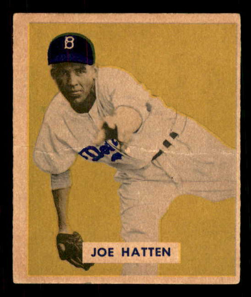 1949 Bowman Baseball #116 Joe Hatten Dodgers VG 548995