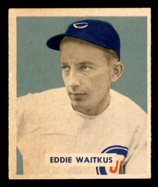 1949 Bowman Baseball #142 Eddie Waitkus Phillies EX-MT 549019
