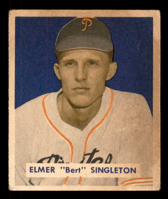 1949 Bowman Baseball #147 Bert Singleton Pirates VG-EX 549023