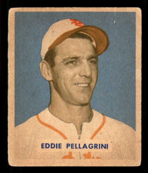 1949 Bowman Baseball #172 Eddie Pellagrini Browns VG-EX 549047