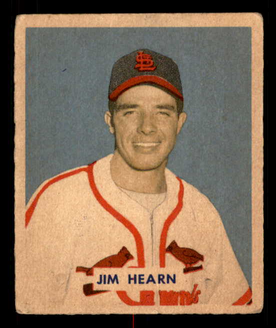 1949 Bowman Baseball #190 Jim Hearn Cardinals VG-EX 549064