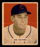 1949 Bowman Baseball #191 Joe Haynes White Sox VG 549065