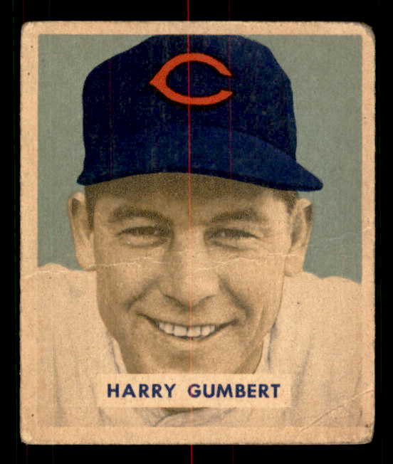 1949 Bowman Baseball #192 Harry Gumbert Reds VG-EX 549066