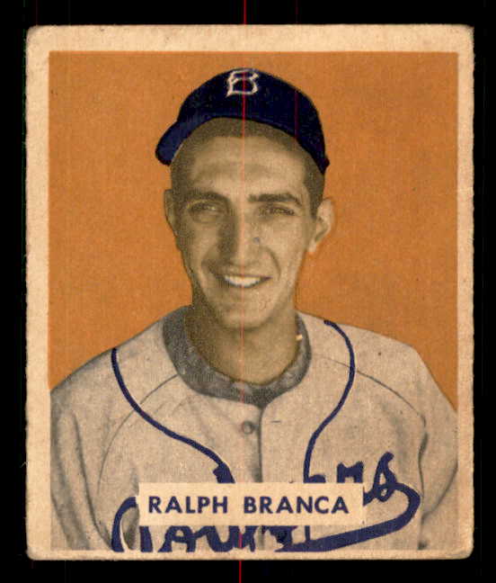 1949 Bowman Baseball #194 Ralph Branca Dodgers VG-EX 549068